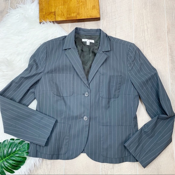 CAbi Jackets & Blazers - cAbi | Pinstripe| 2 Button| Blue| Blazer| Jacket CAbi Jackets & Blazers - cAbi | Pinstripe| 2 Button| Blue| Blazer| Jacket